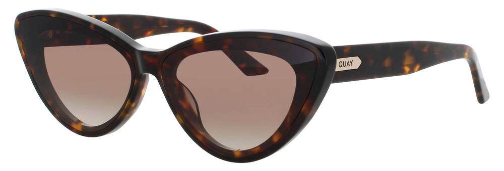 NEW QUAY women's tempted sunglasses in tortoise brown/brown